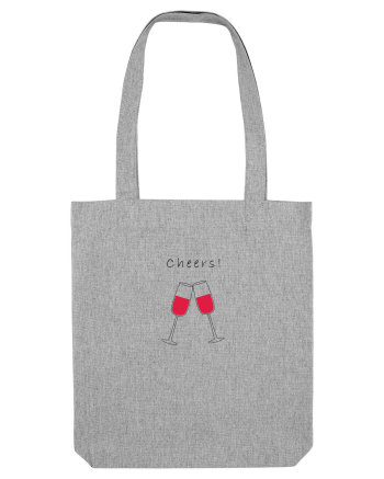 Tricou Cheers Heather Grey