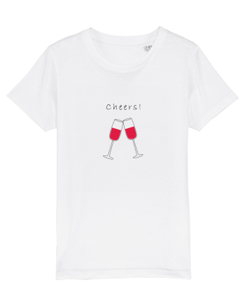 Tricou Cheers White