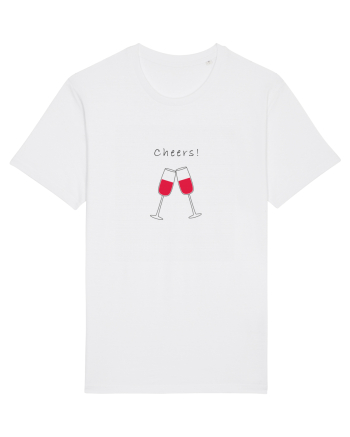 Tricou Cheers White