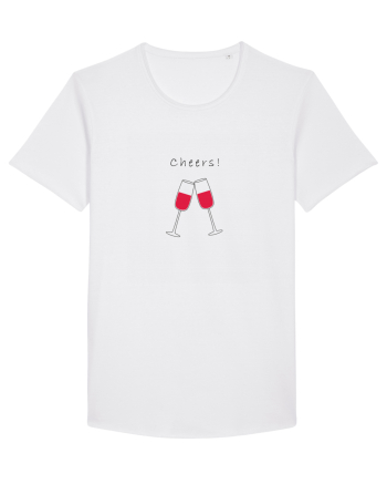 Tricou Cheers White