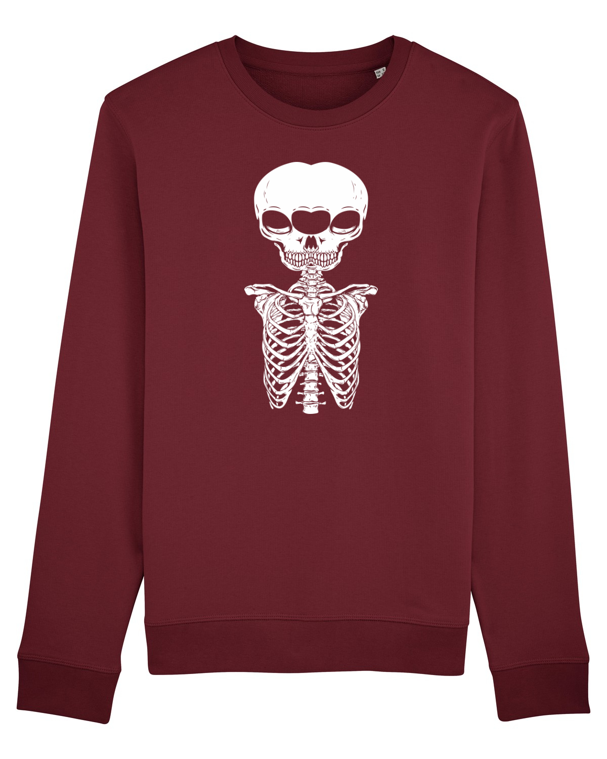 Bluză mânecă lungă Unisex Rise Burgundy