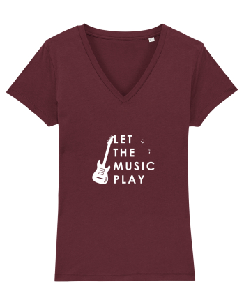Let the music play Burgundy