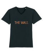 Zidul Tricou mânecă scurtă guler V Bărbat Presenter