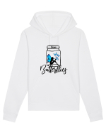 I Have Blue Butterflies Hanorac Unisex Drummer