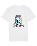 I Have Blue Butterflies Tricou mânecă scurtă Unisex Rocker