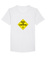 Copil la purtator Tricou mânecă scurtă guler larg Bărbat Skater