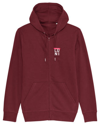 niciodata LUNI Burgundy