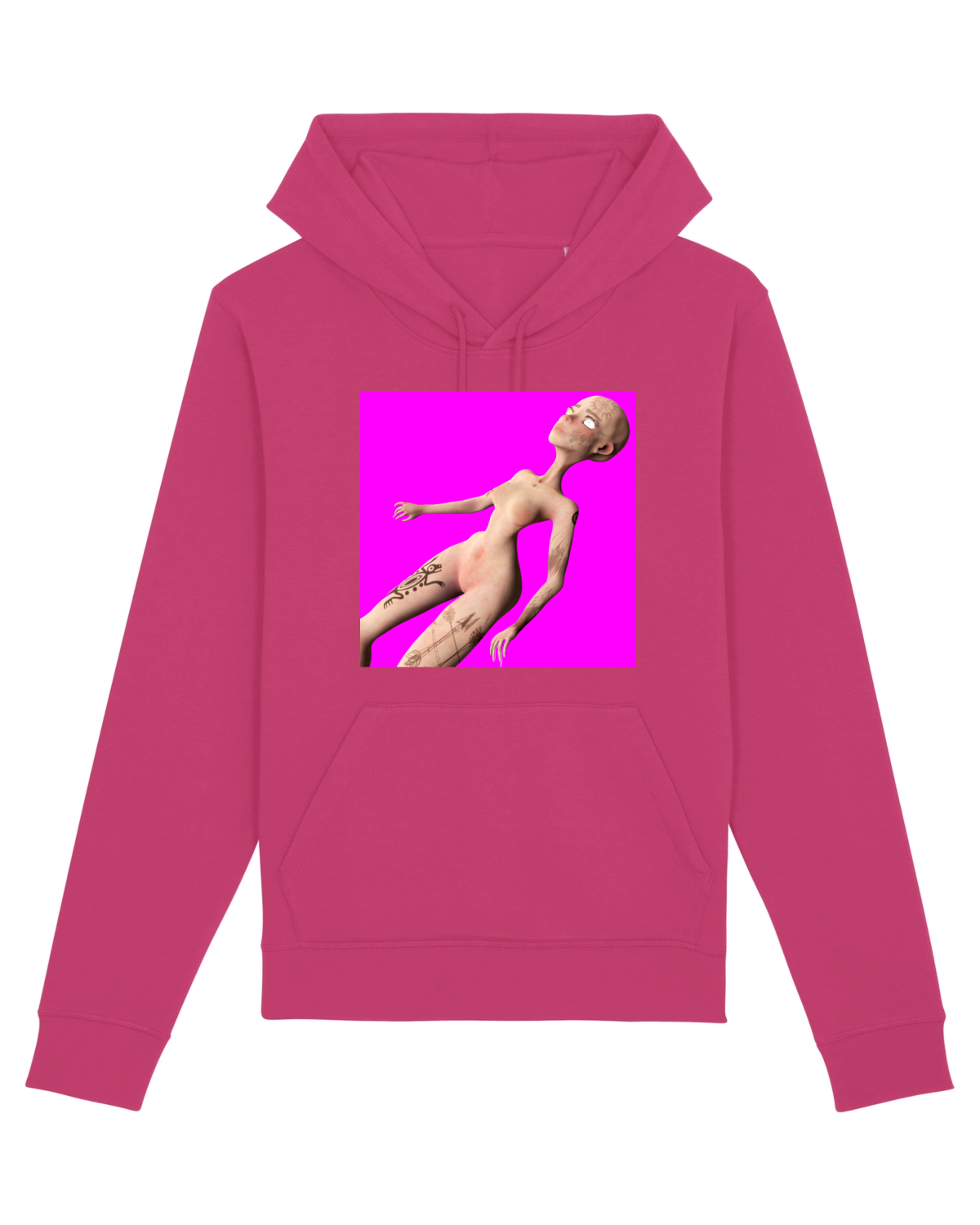 Hanorac Unisex Drummer Raspberry