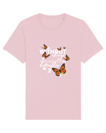 Butterflies Cotton Pink