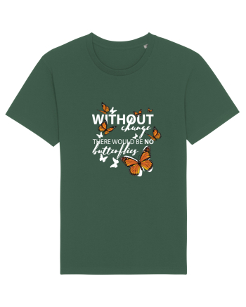 Butterflies Bottle Green