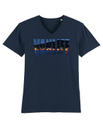 Vanlife Tricou mânecă scurtă guler V Bărbat Presenter