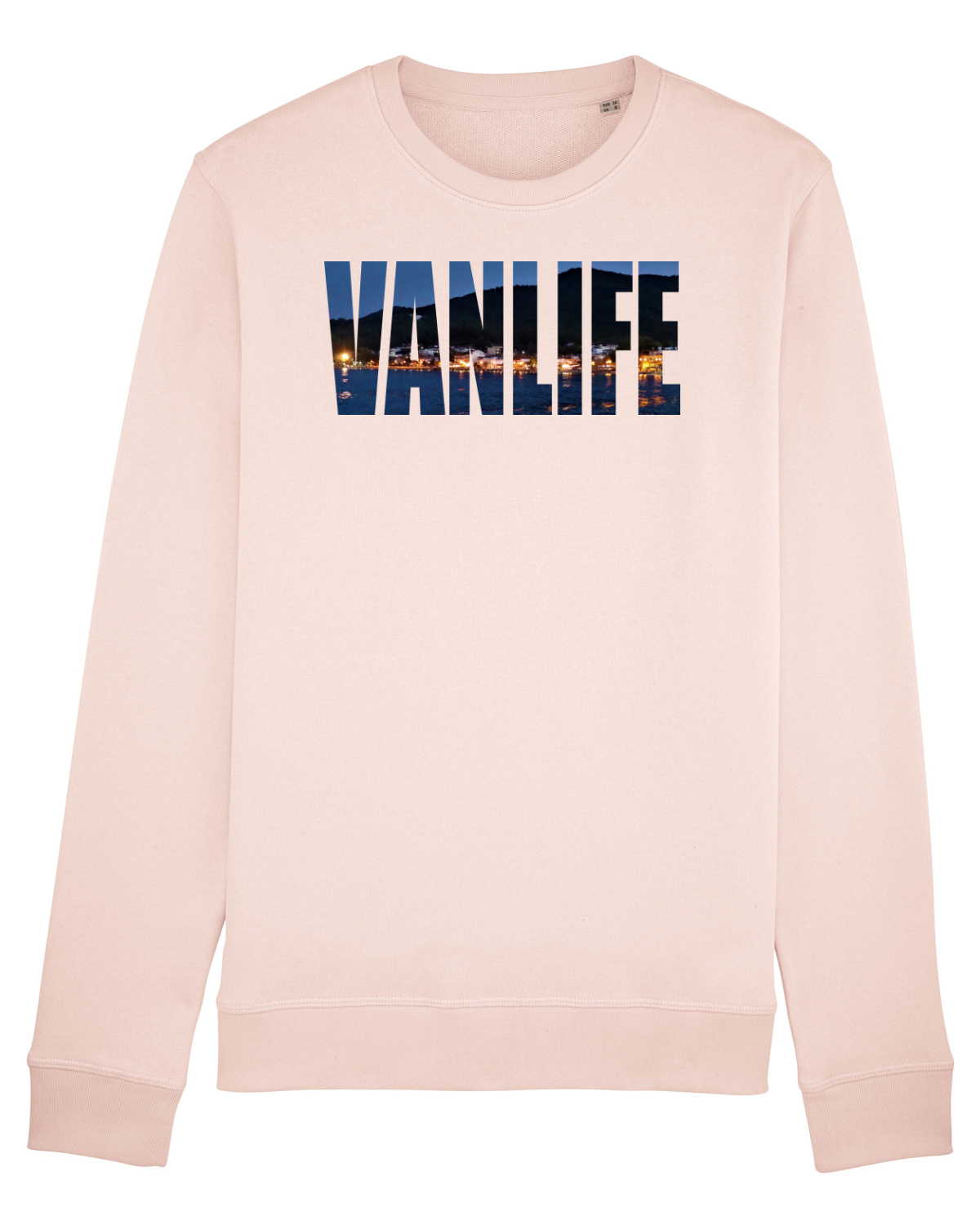 Bluză mânecă lungă Unisex Rise Candy Pink