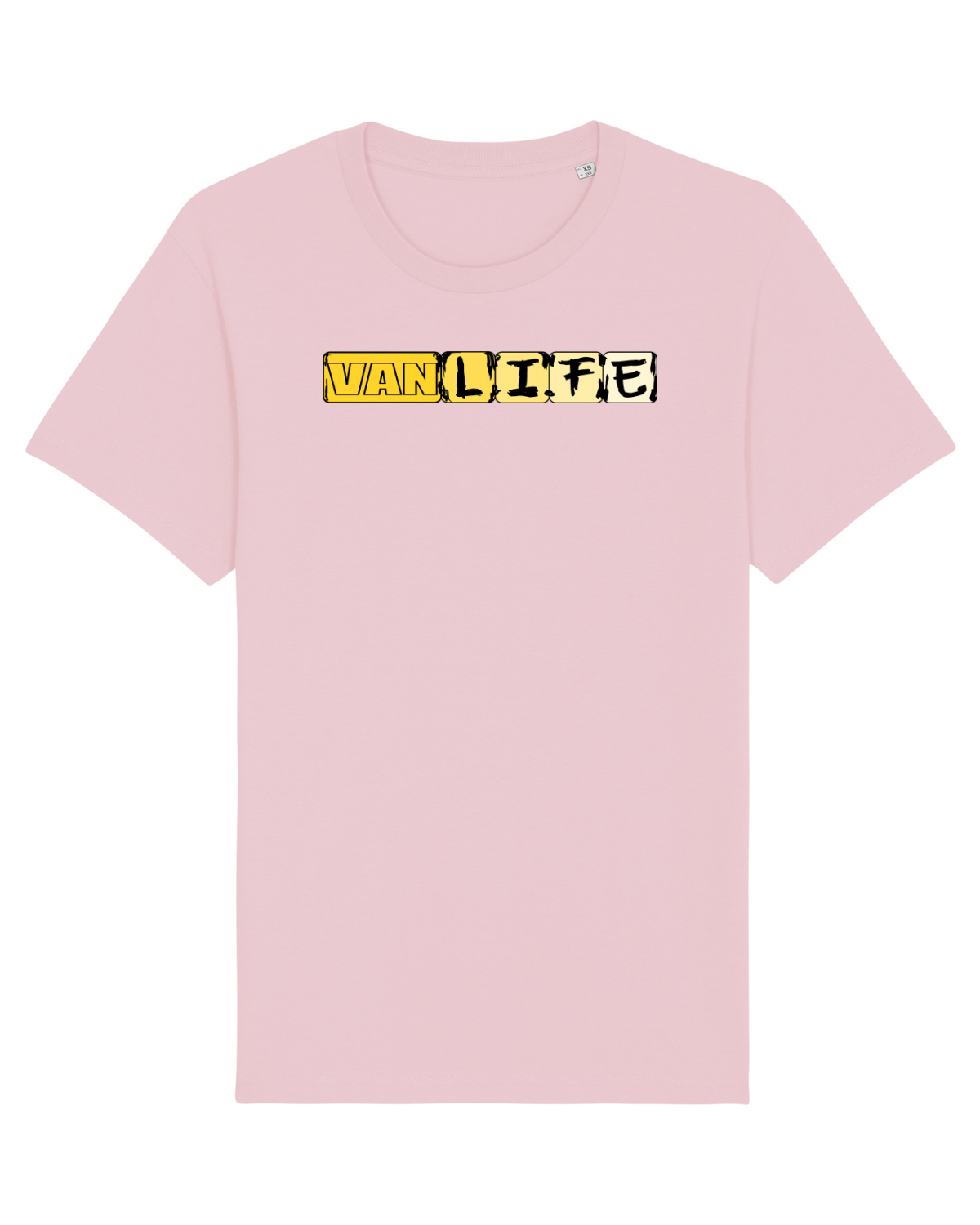 Tricou mânecă scurtă Unisex Rocker Cotton Pink