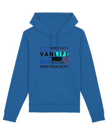 Vanlife, On The Road Royal Blue
