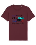Vanlife, On The Road Tricou mânecă scurtă Unisex Rocker