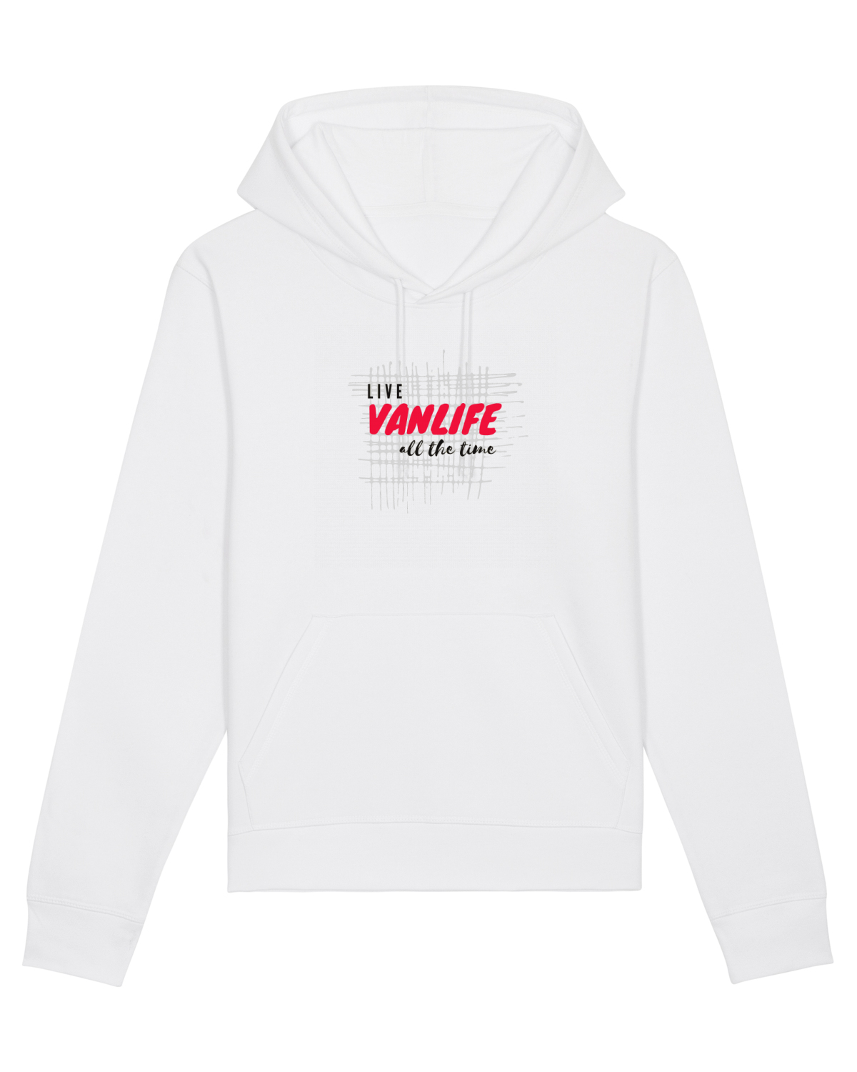 Hanorac Unisex Drummer White