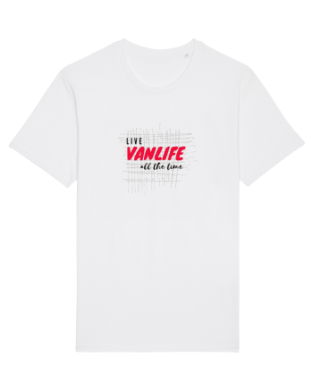 Live Vanlife All The Time White