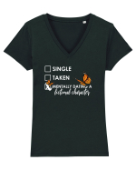 Fictional Character Tricou mânecă scurtă guler V Damă Evoker