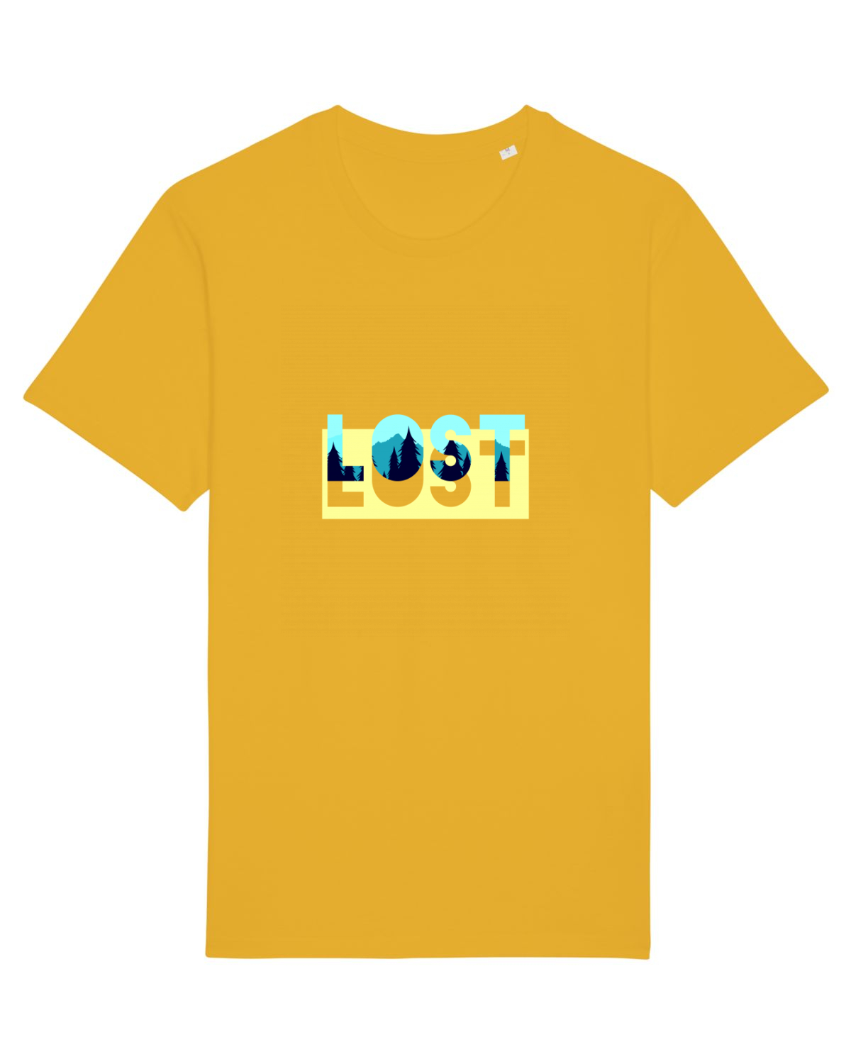 Tricou mânecă scurtă Unisex Rocker Spectra Yellow