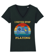 I Never Stop Playing Tricou mânecă scurtă guler V Damă Evoker
