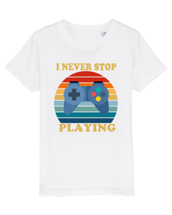 I Never Stop Playing White