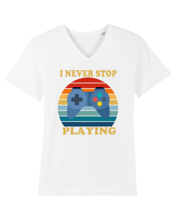 I Never Stop Playing White