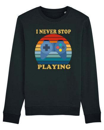 I Never Stop Playing Black