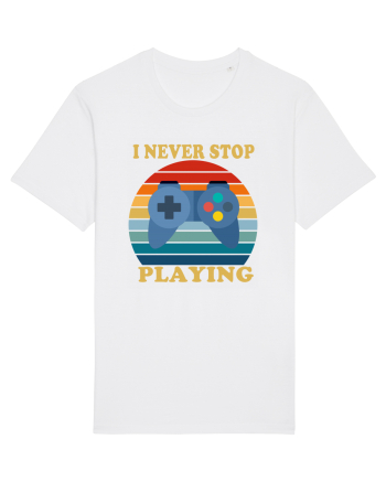 I Never Stop Playing White