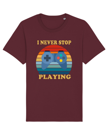 I Never Stop Playing Burgundy