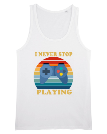 I Never Stop Playing White