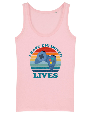 I Have Unlimited Lives Cotton Pink
