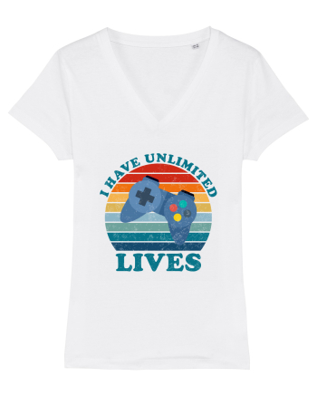 I Have Unlimited Lives White