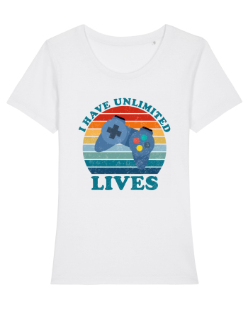 I Have Unlimited Lives White