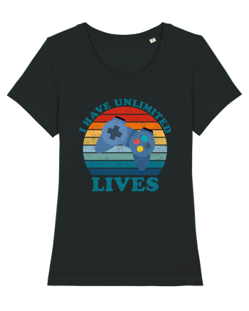 I Have Unlimited Lives Black