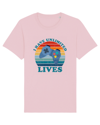 I Have Unlimited Lives Cotton Pink