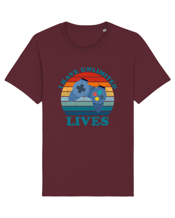 I Have Unlimited Lives Burgundy