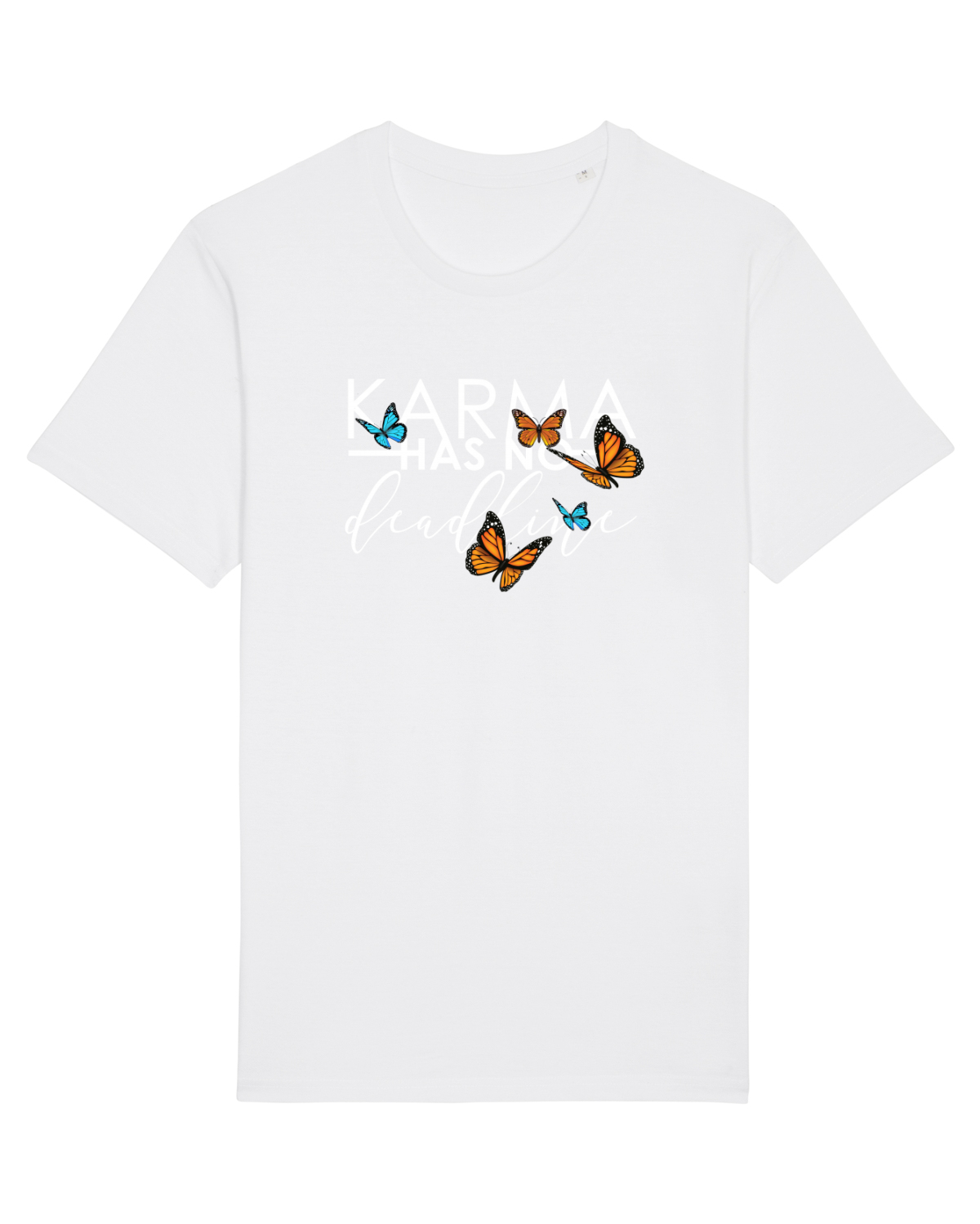 Tricou mânecă scurtă Unisex Rocker White