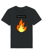 Find your fire Tricou mânecă scurtă Unisex Rocker