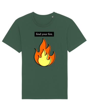 Find your fire Bottle Green