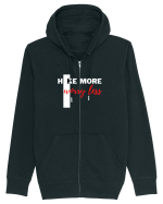 Hike More Worry Less Hanorac cu fermoar Unisex Connector