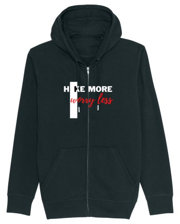 Hike More Worry Less Black