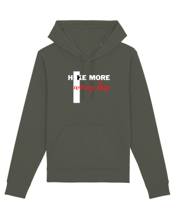Hike More Worry Less Khaki
