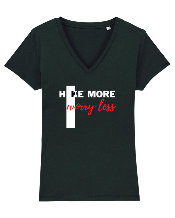 Hike More Worry Less Black