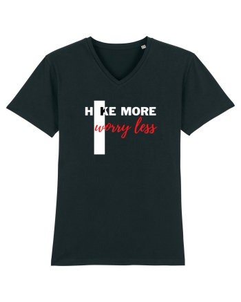 Hike More Worry Less Black
