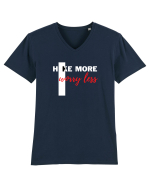 Hike More Worry Less Tricou mânecă scurtă guler V Bărbat Presenter
