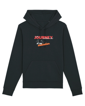 The Journey Doesn't End At The Destination Black