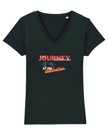 The Journey Doesn't End At The Destination Black