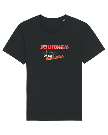 The Journey Doesn't End At The Destination Black