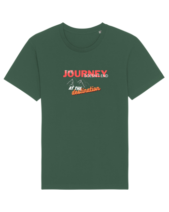 The Journey Doesn't End At The Destination Bottle Green