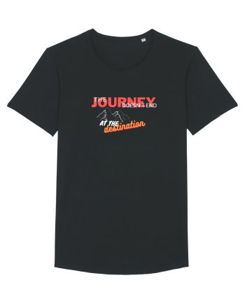 The Journey Doesn't End At The Destination Black